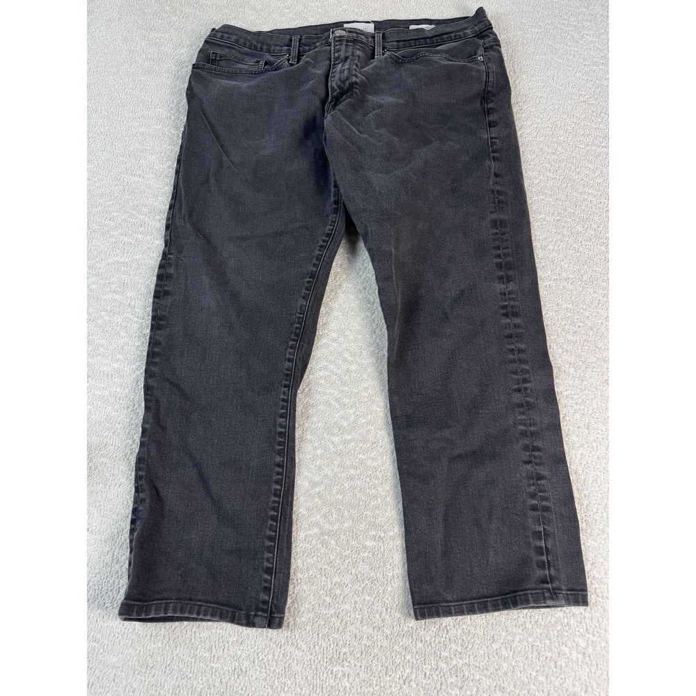 Frame L'Homme Slim Jeans Mens 36 Black Stretch Denim Classic Fit Casual Pants